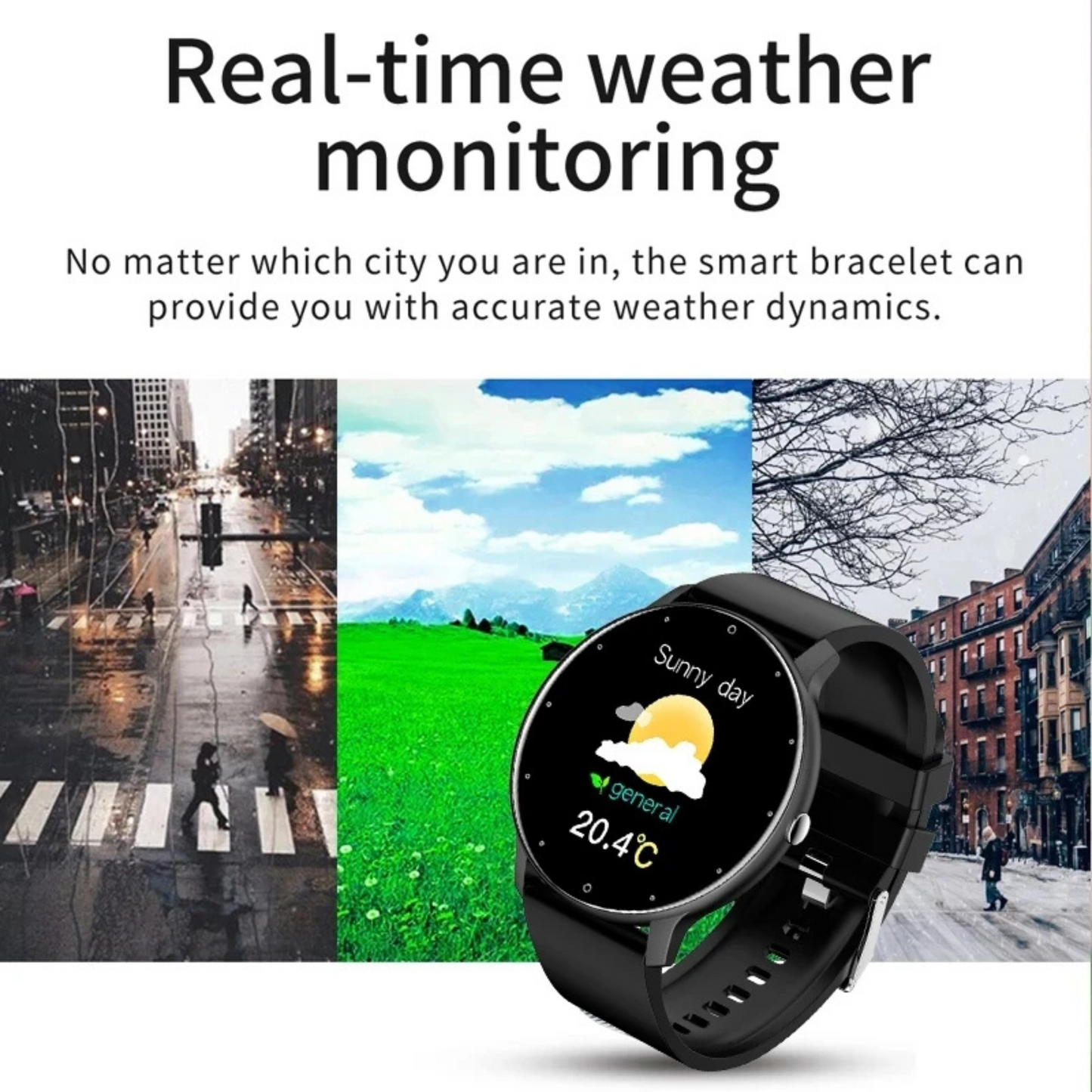 Smartwatch with Bluetooth Calling & Health Monitoring