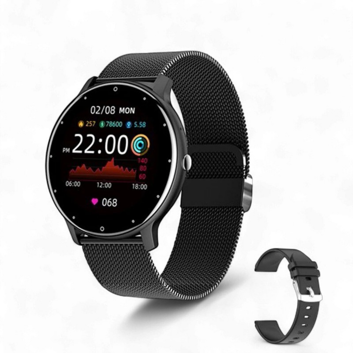 Smartwatch with Bluetooth Calling & Health Monitoring